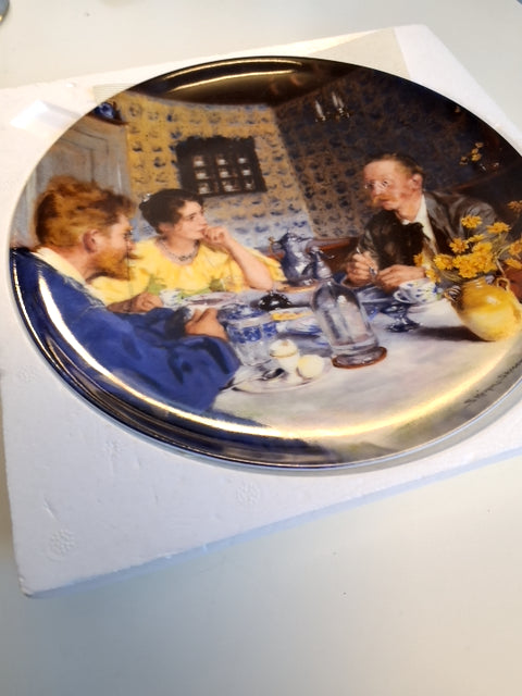 Copenhagen Porcelæn - P. S Krøyer "Ved Frokosten"